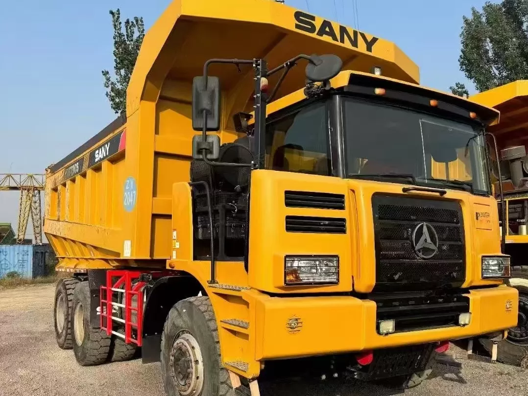 sany skt90s 6x4 60ton payload off-road vrachtwagen off-highway mijnbouwdumper met brede carrosserie