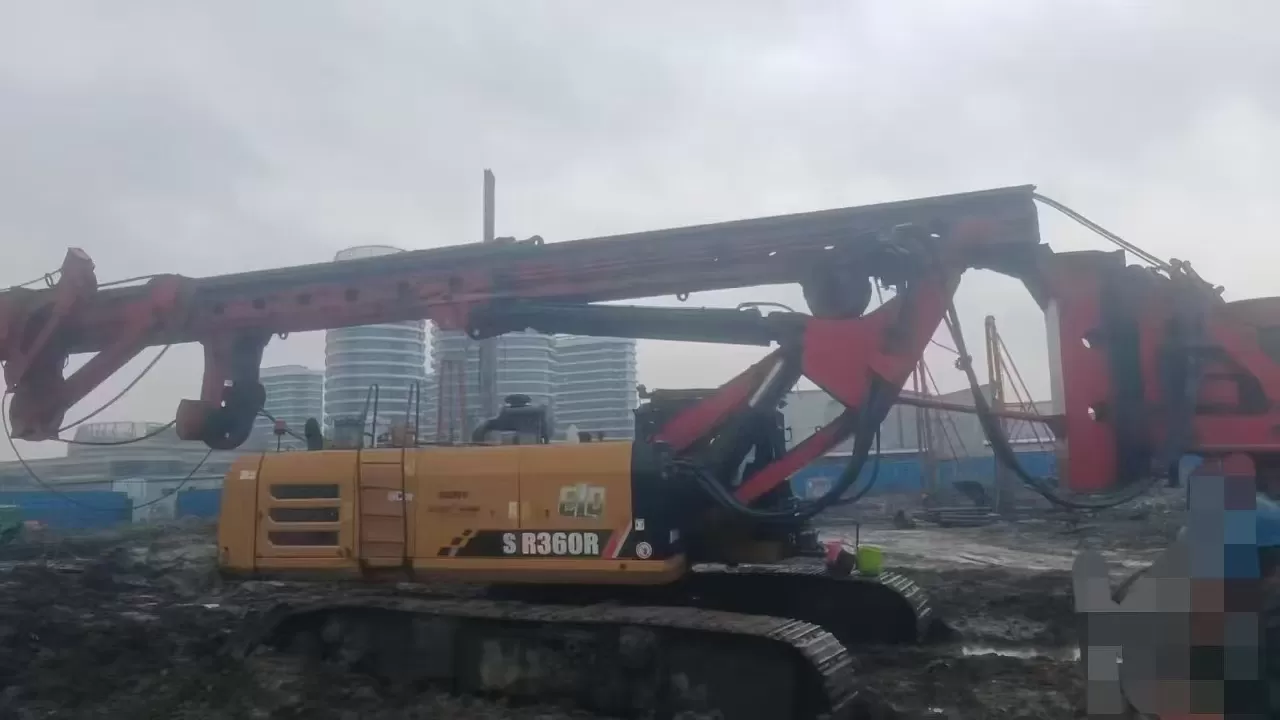 2019 sany piling machinery sr360 backhoe roterende boorinstallatie voor funderingsboor