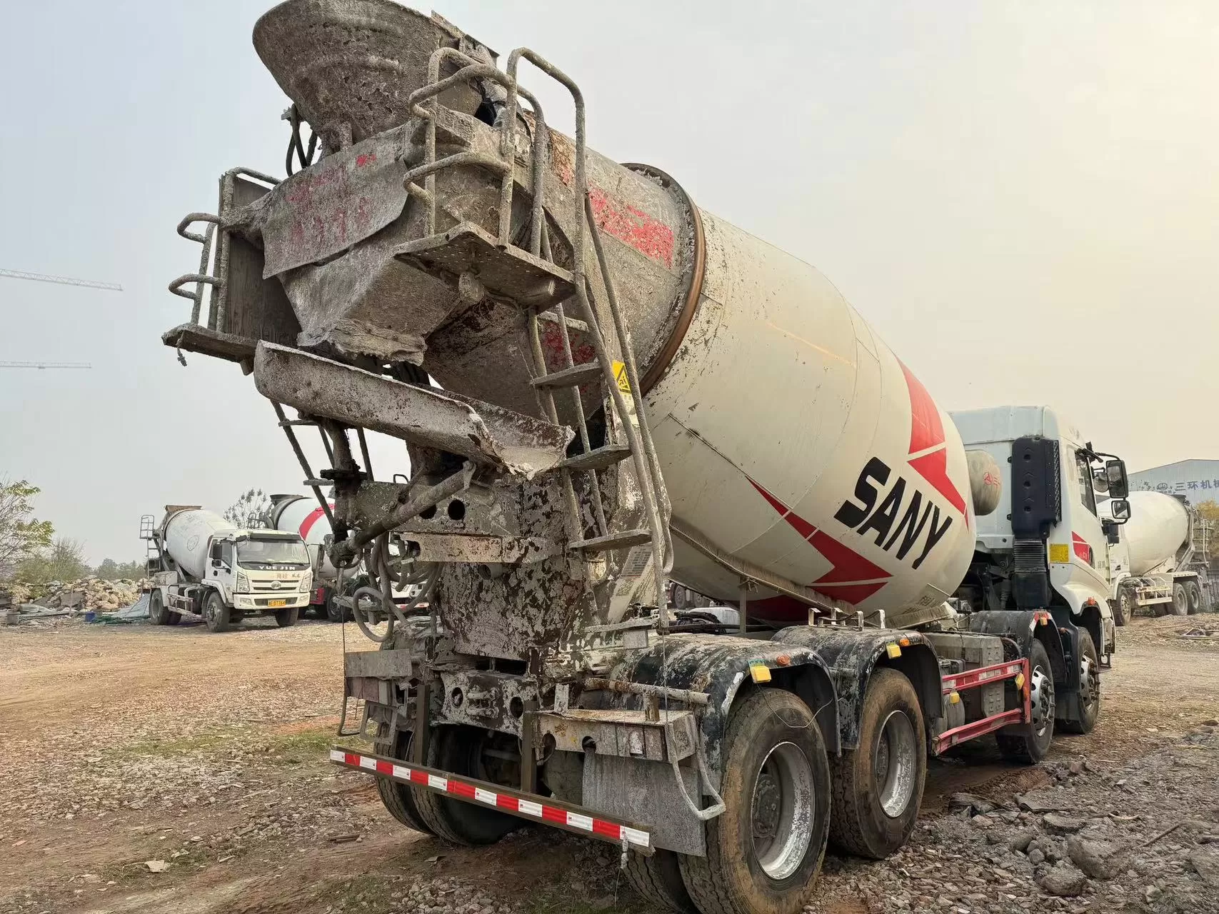 2020 sany grote 12 cbm gebruikte cementmixer betonmixer