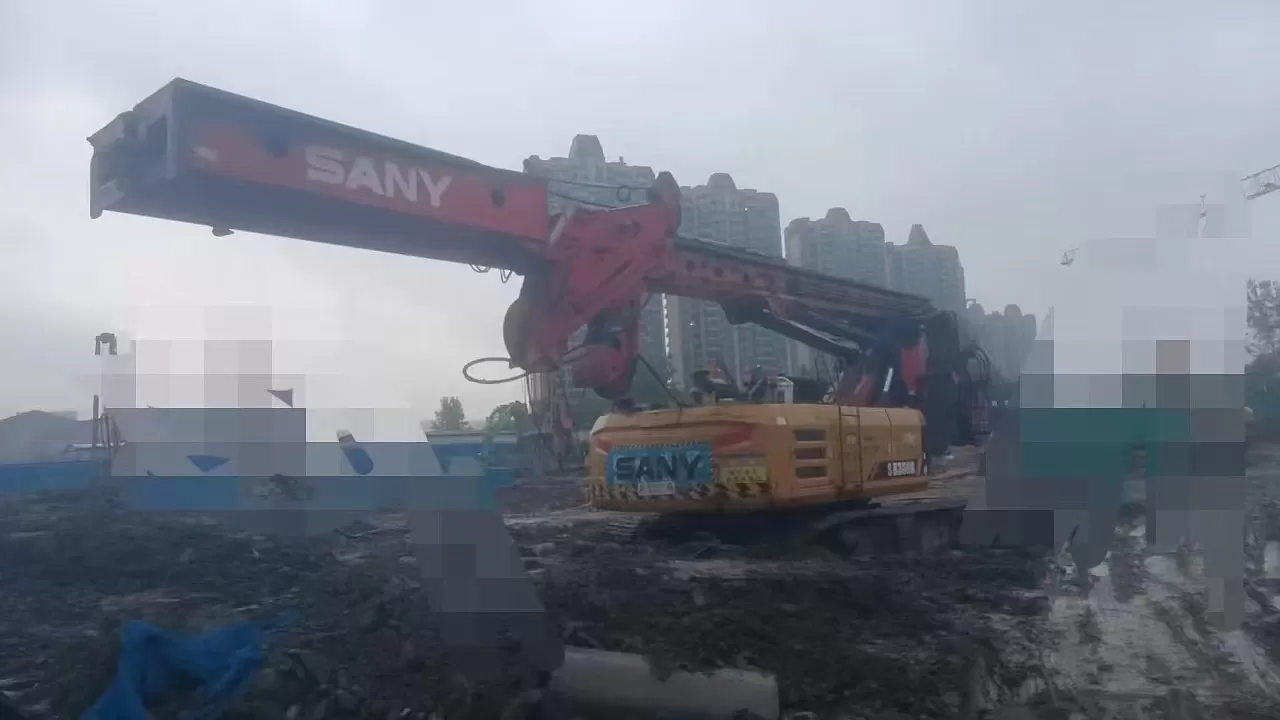 2019 sany piling machinery sr360 backhoe roterende boorinstallatie voor funderingsboor