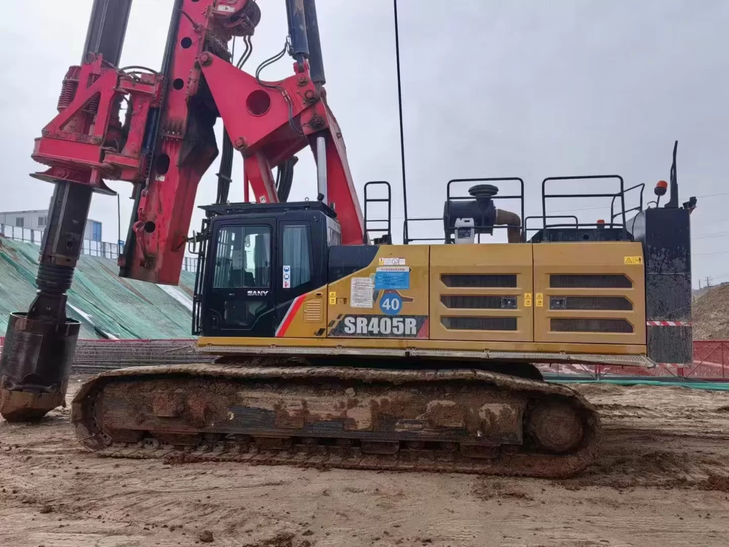 2019 sany piling machinery sr405r backhoe roterende boorinstallatie voor bodemonderzoek