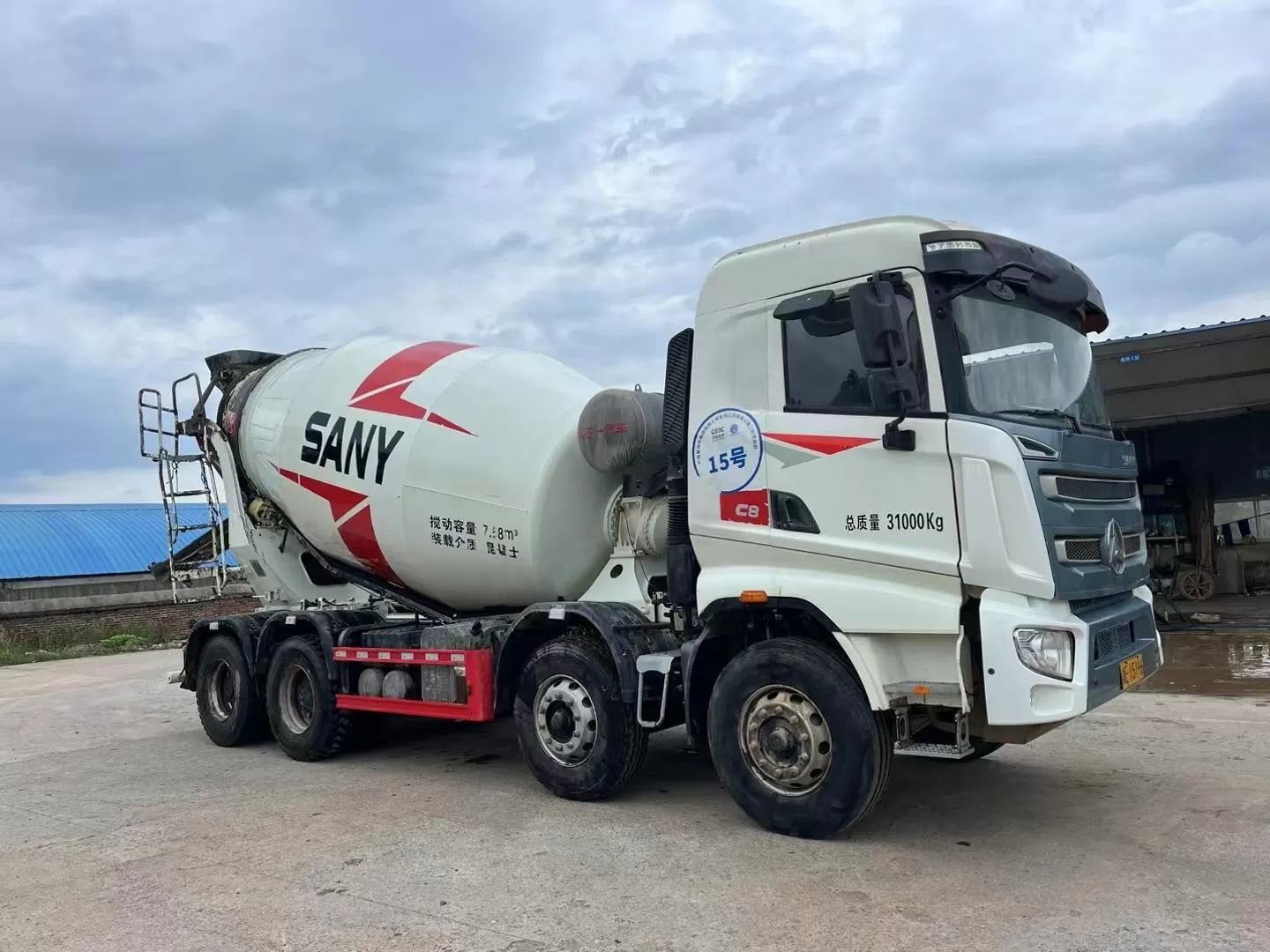 2021 zoomlion grote 12 cbm gebruikte cementmixer betonmixer